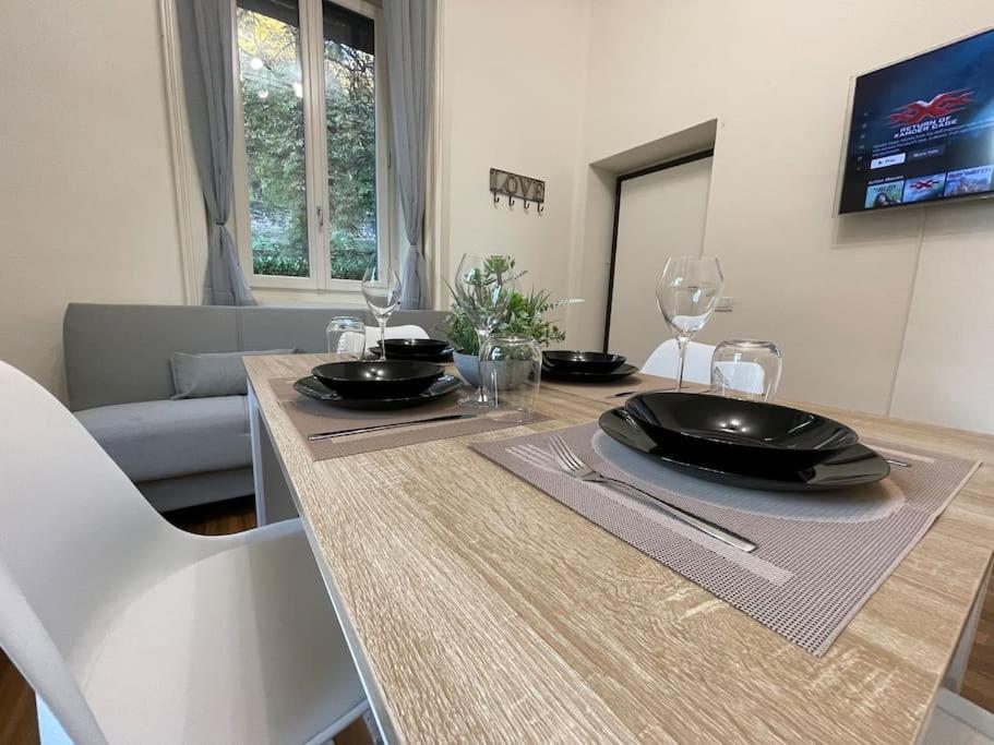 Bg Central President Suite Con Parcheggio - Vista Citta Alta Bergamo Kültér fotó