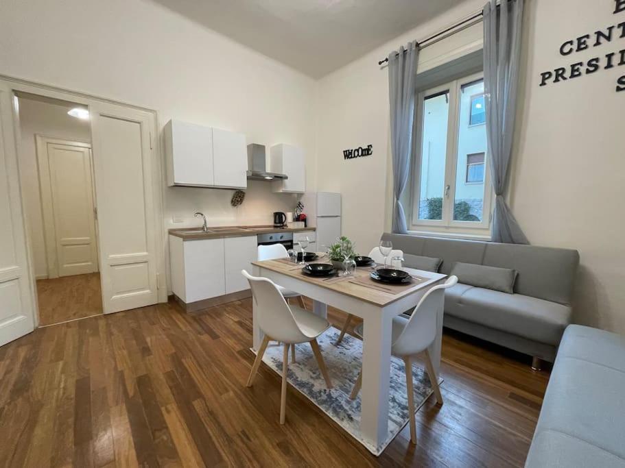 Bg Central President Suite Con Parcheggio - Vista Citta Alta Bergamo Kültér fotó